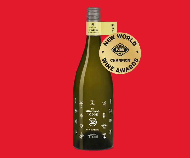 The Hunting Lodge Seasonal Albarino Marlborough 2025