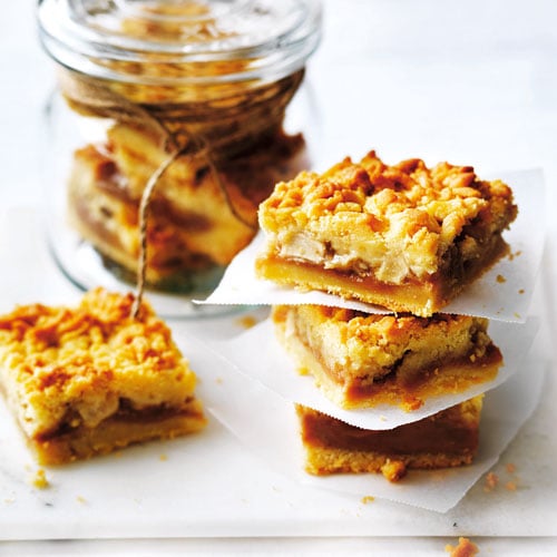 Apple toffee slice