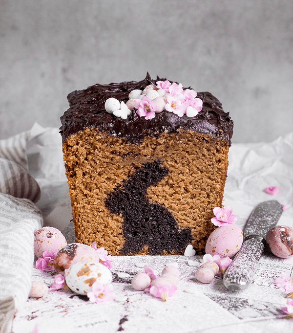 Hidden Easter bunny loaf