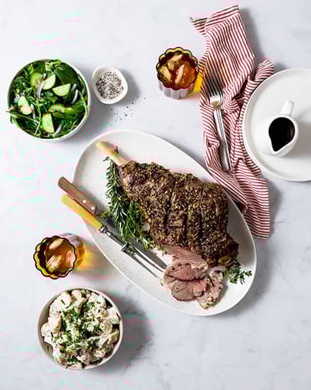 How to roast a lamb leg