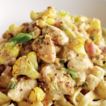 chicken-hummus-fettucine