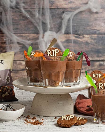 Farmbake chocolate mousse cups