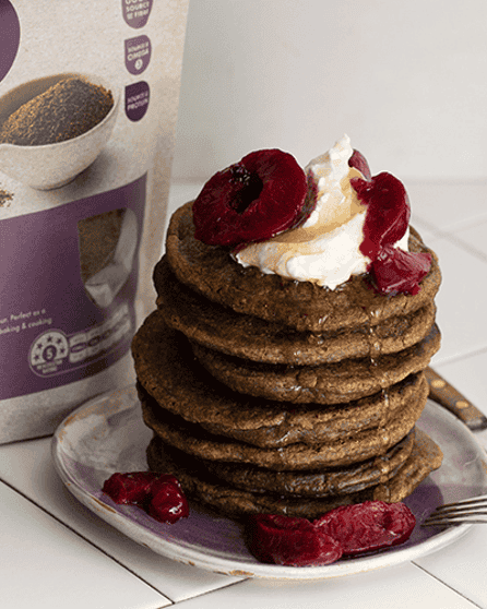 Gluten free hemp pancakes