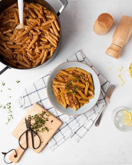 French onion pasta