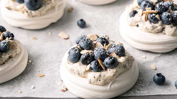 Party-size ambrosia meringues