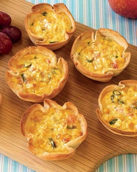 Quick and easy mini quiches