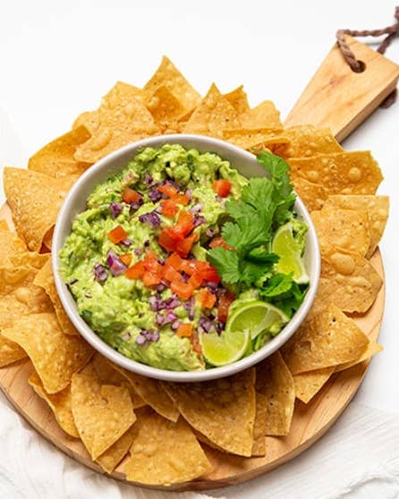 Easy homemade guacamole