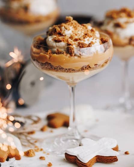 Gingerbread trifle