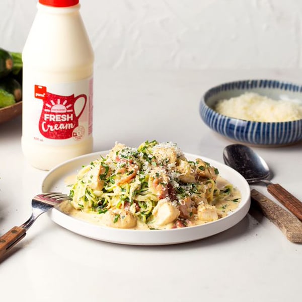 keto-bacon-chicken-zucchini-carbonara