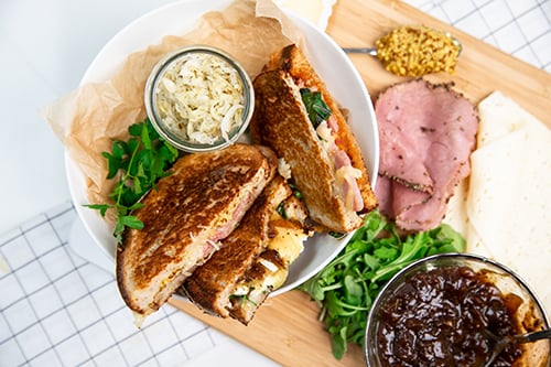 Anika's go-to toasties