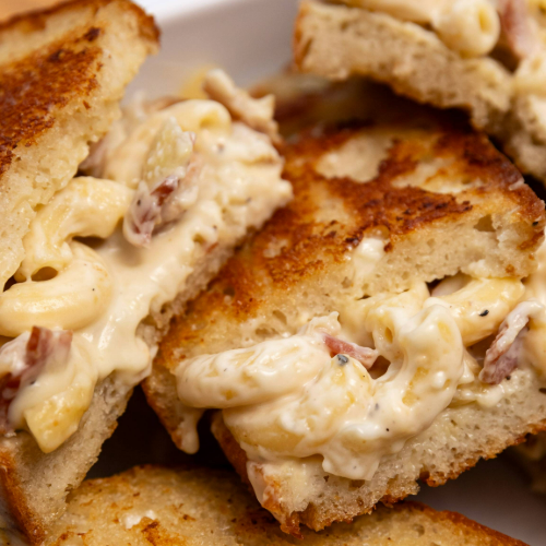 Baconmacandcheesetoasties
