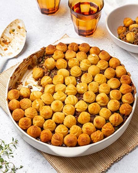 Hash brown cottage pie