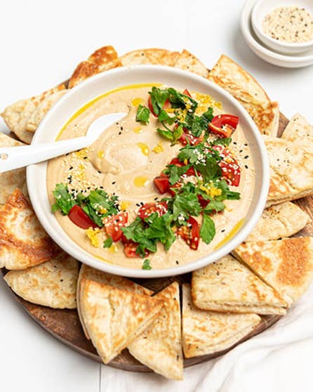 Smoky paprika and eggplant dip