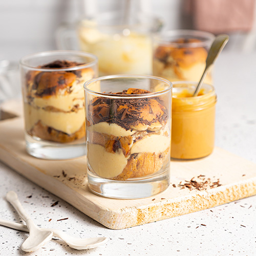 Hot cross bun tiramisu