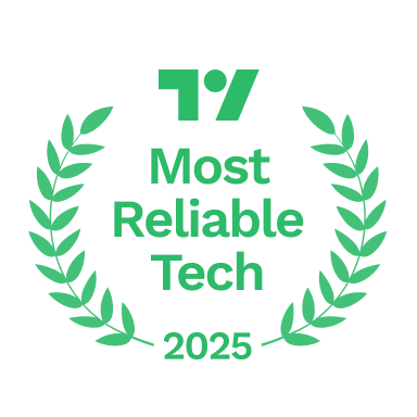AWARD-MostReliableTech-2026-TradingView.png