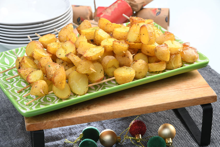garlic-and-rosemary-potato-skewers