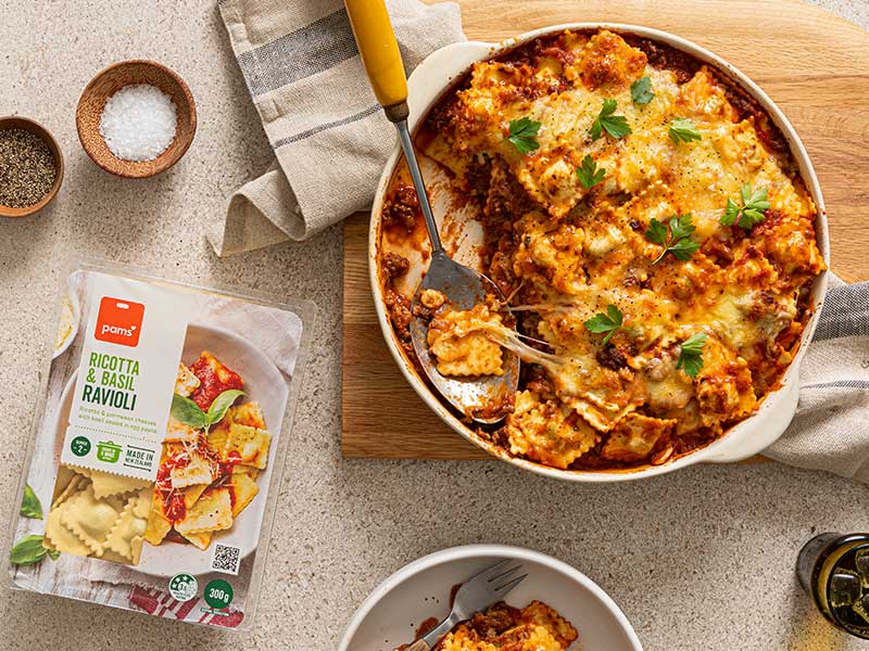 OBNZ_Recipe_CheeseyRavioliBake_2022_800x600