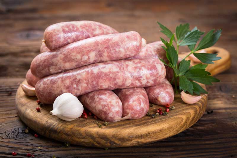 Raw-sausages