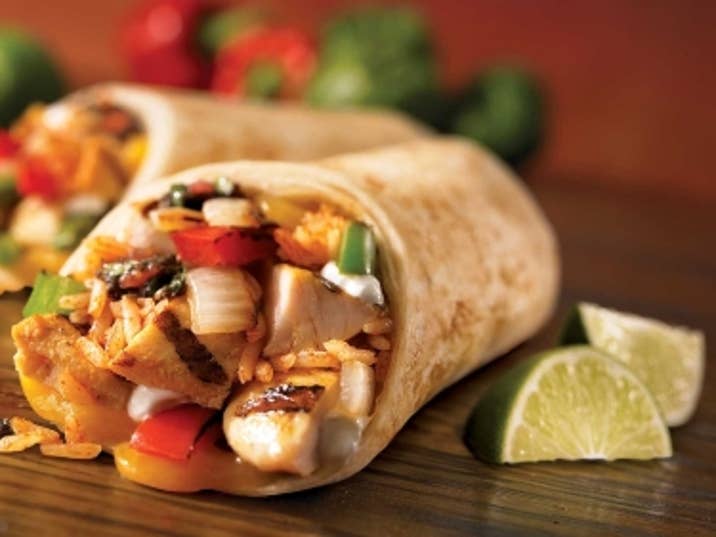 Spicy chicken wraps 500px