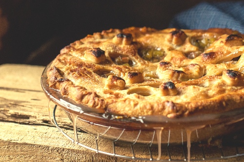 Chicken and Kumara Pie 500px