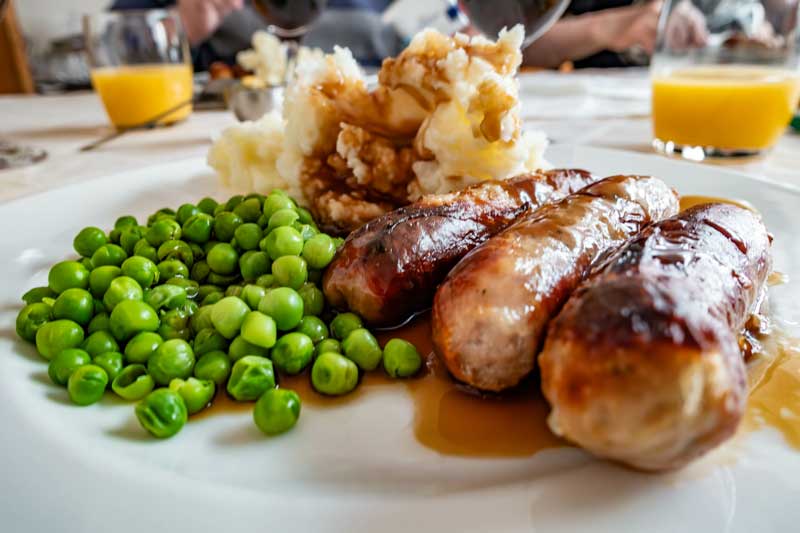 Sausages-and-mashed-potato