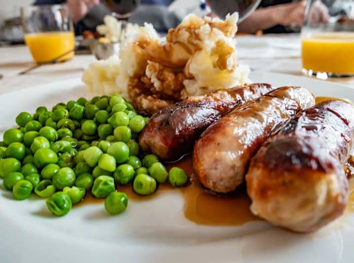 Sausages-and-mashed-potato