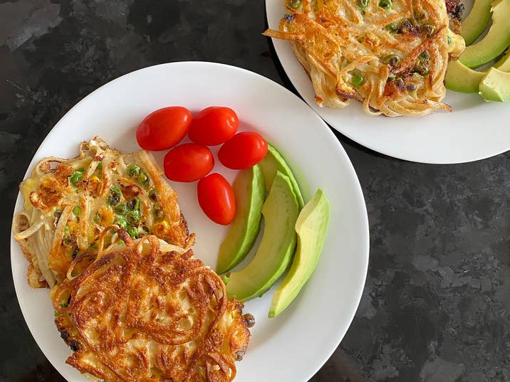 Noodle Fritters