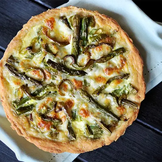 Asaparagus-quiche