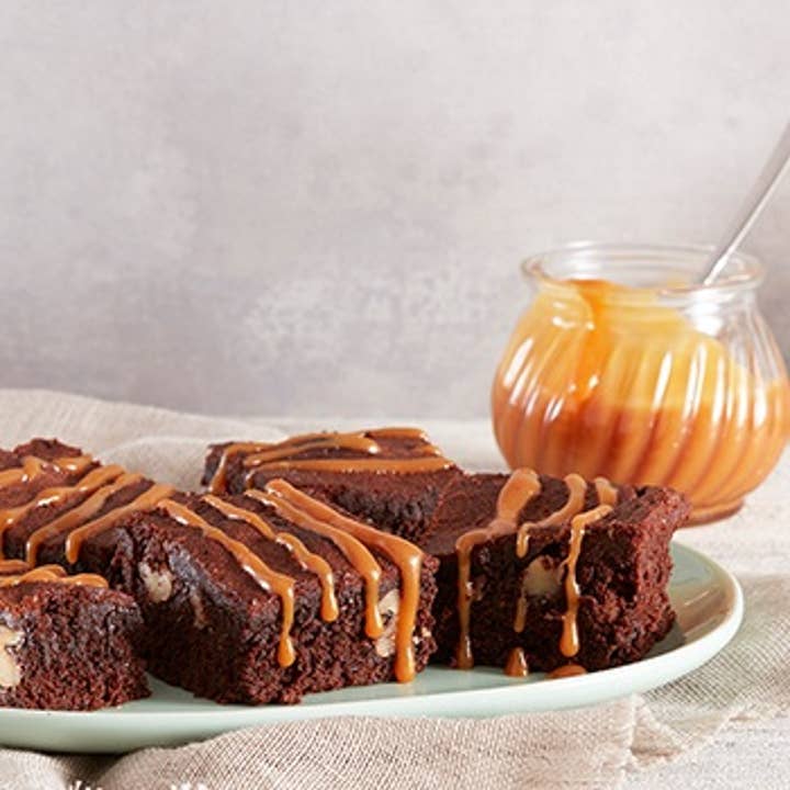 chocolate-brownie-with-caramel