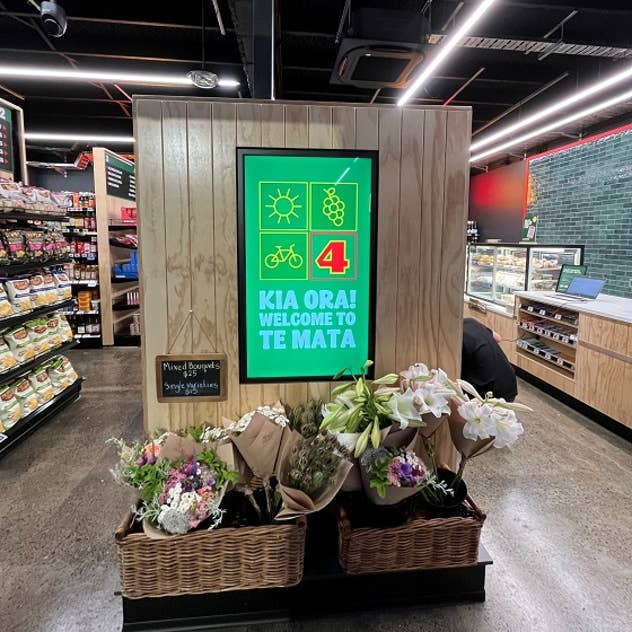 Four Square Te Mata interior