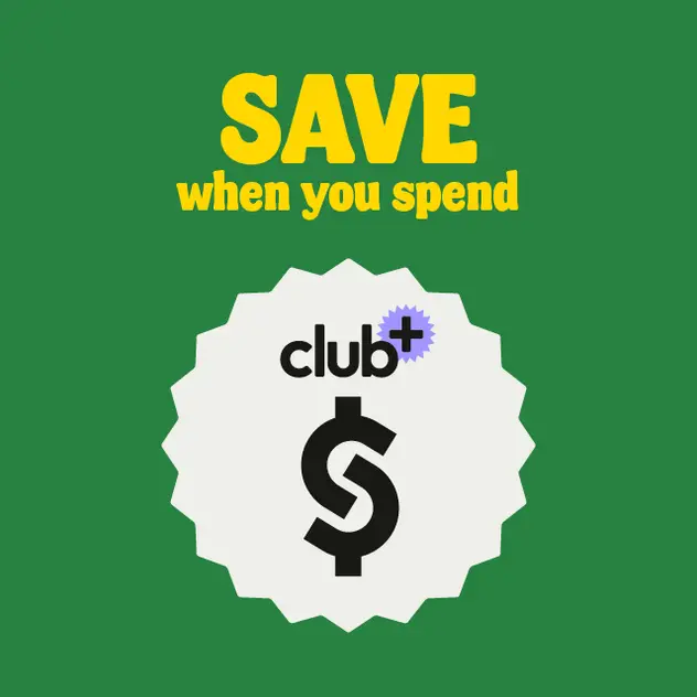 Save on your shop at Four Square by spending your Club+ Dollars instore whenever you choose. Too easy! *Instore only