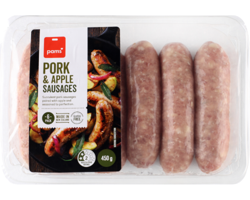 PorkAppleSausages