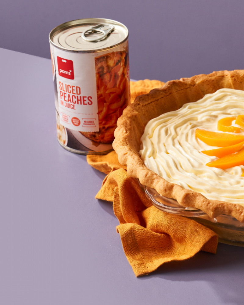 Easy Peach Pie - 1920 x 633
