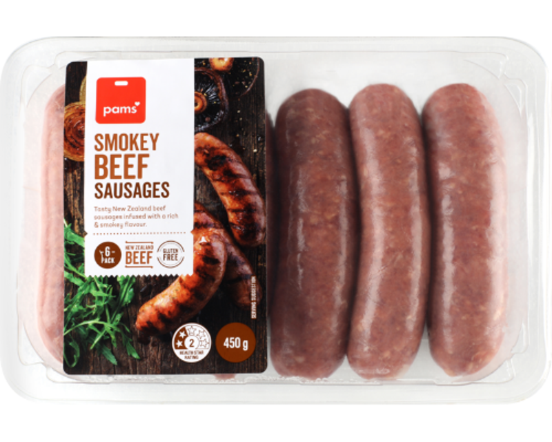 PamsButchery_SmokeyBeefSausages