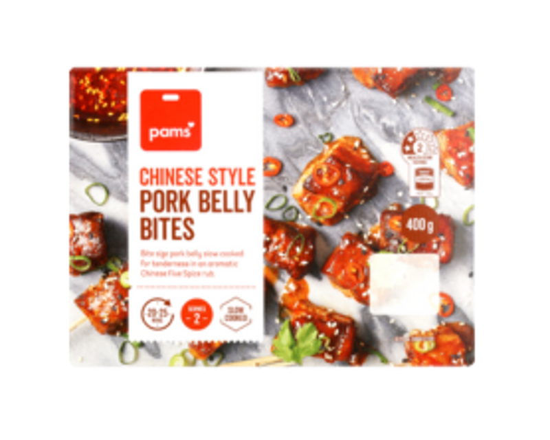 Pams Chinese Style Pork Belly Bites