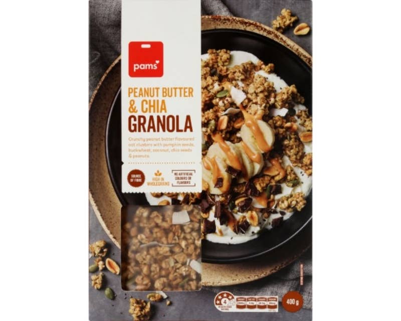 GranolaPeanutButterChiaPromocard