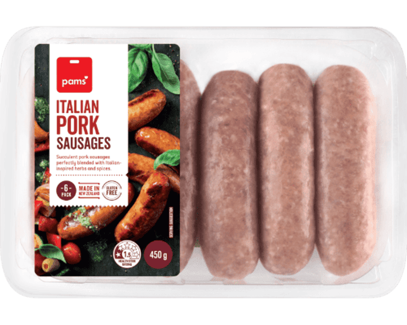 PamsItalianPorkSausages