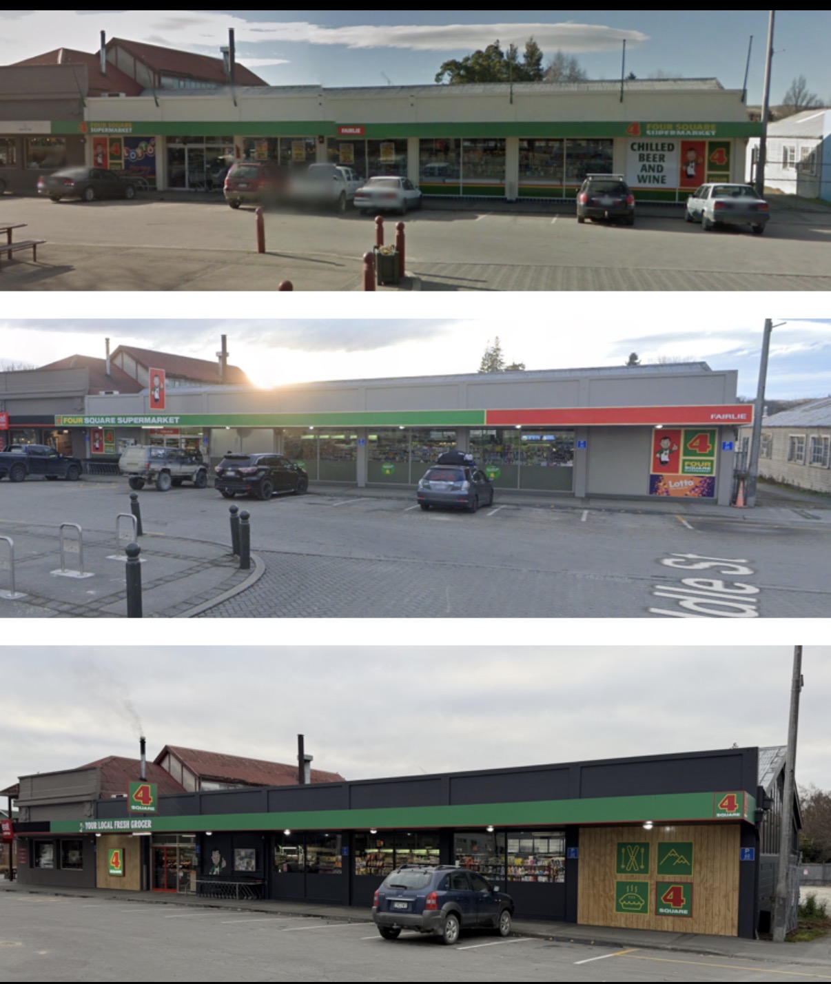 Four_Square_Fairlie_over_the_years.jpg