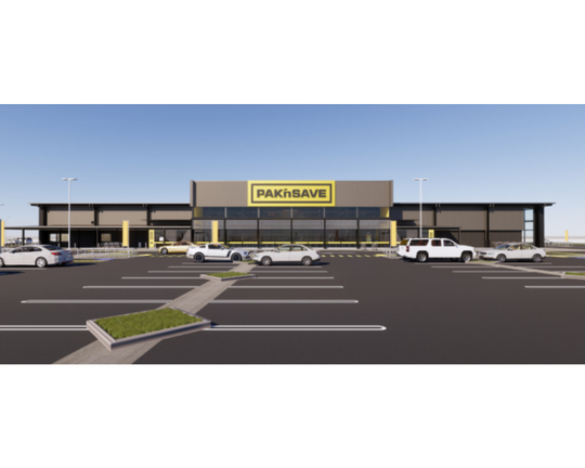 Construction under way on the South Island’s largest PAK’nSAVE store