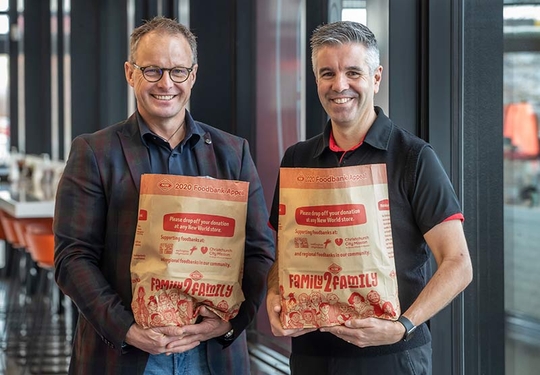 Every New World in NZ partners with local foodbank to help struggling families