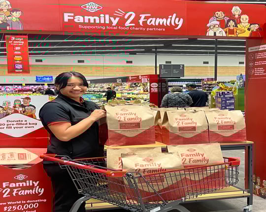 It’s locals backing locals as New World’s Family2Family appeal returns for 2026