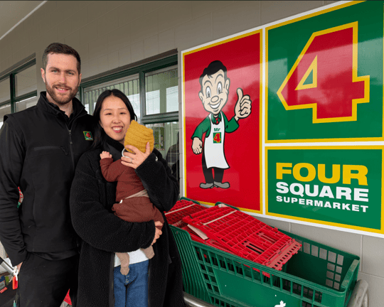 After 15 years working in grocery retail, Will Thomson and his young family are settling into Owaka.